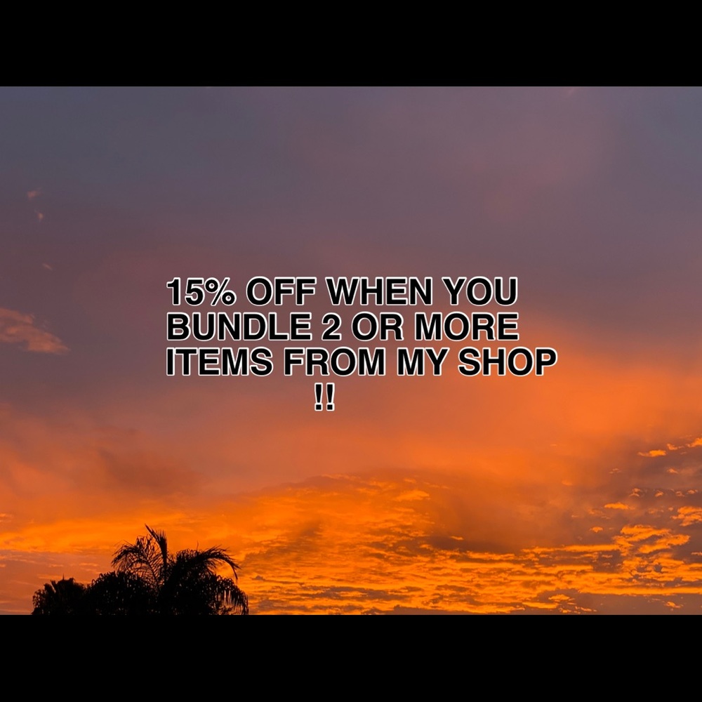 15% OFF BUNDLES